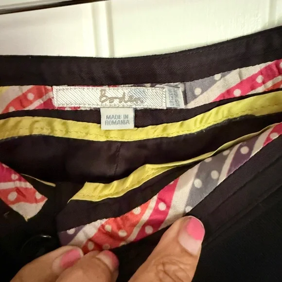 Boden Classic Black Women's Trousers - Picture 7 of 8